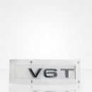 Original Audi V6T Schriftzug